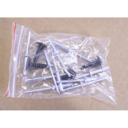 Difuzor negru lucios compatibil cu Mercedes A class W176 2013-2017 țevi de eșapament cromate