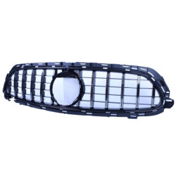 Grilli Mercedes E luokka W213 facelift AMG line paketti kromi E63 AMG panamericana ilmeen kanssa