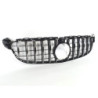 Grille kompatibel med mercedes-benz c 63 amg (s) w205 med frontkamera krom