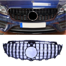 Grelha preta para Mercedes E class W213 S213 A238 C238 panamericana look