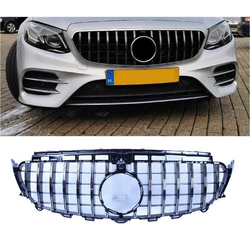 Решетка Mercedes E-класа W213 S213 A238 C238 хром
