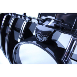 Parrilla delantera cromada sport compatible con mercedes-benz e w213 s213 a238 c238