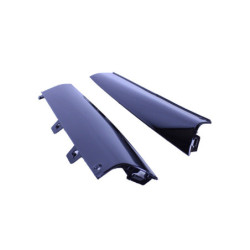 (PART) Diffuser glossy black compatible with Mercedes E coupe convertible C238 A238 round exhaust tips