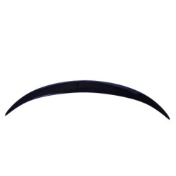 Trunk spoiler compatible with mercedes-benz c117 cla coupe gloss black