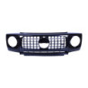 Grill compatible with Mercedes G class W463 with headlight covers black