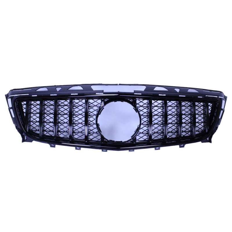 Grill compatible with Mercedes CLS W218 C218 2011-2014 black