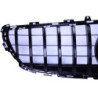 Griglia anteriore Calandra nera lucida per Mercedes CLS facelift W218 look panamericano