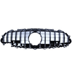 Grill for Mercedes CLS C257 glossy black panamericana AMG GT look