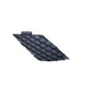 Difusor trasero para Mercedes GLE W166 negro puntas de escape