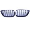 Grill Nieren für BMW 2er F22 - F23 schwarz glänzend Doppelstege