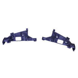 Diffuser with exhaust trim glossy black for Mercedes CLS W218