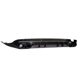 Difusor trasero para Mercedes CLS C257 negro brillante CLS 53 AMG look