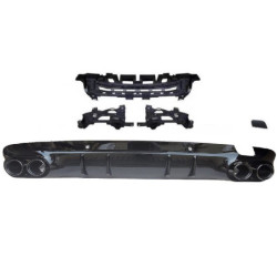 Diffusor til Mercedes CLS C257 blank sort CLS 53 AMG-look