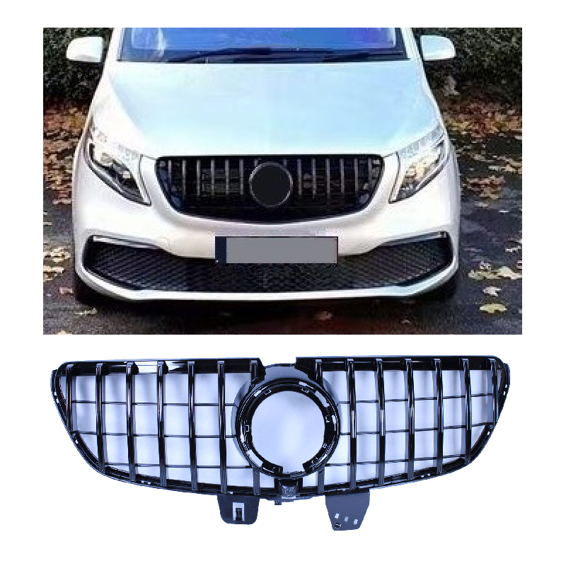 Grilă compatibilă cu mercedes-benz v class w447 2020+ crom