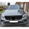 Grilă pentru Mercedes GLC - GLC Coupe GLC 63 AMG panamericana look negru lucios