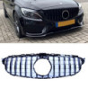 Režģis Mercedes-Benz C klase W205 spīdīgi melns