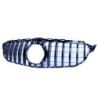 Grill compatible with Mercedes-Benz C class W205 glossy black