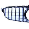 Grill kompatibel med Mercedes-Benz C-klasse W205 blank sort