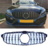 Grill compatibel met Mercedes C W205 chrome