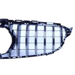 Grilli yhteensopiva Mercedes C W205 kromi kanssa