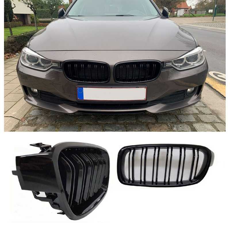 Nieru režģis BMW 3. sērija F30 - F31 spīdīgi melns