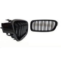 Grill nieren compatibel met BMW 3 serie F30 - F31 glanzend zwart