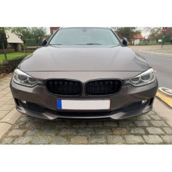 Решетка за бъбреци, съвместима с BMW Серия 3 F30 - F31, черна гланц