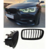 Grill nieren compatibel met BMW 3 serie F30 - F31 glanzend zwart enkele spijlen
