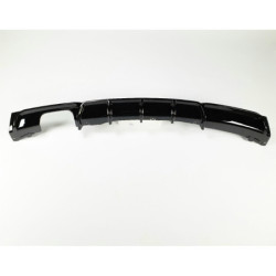 Diffuser compatibel met BMW F30 F31 3 serie glanzend zwart
