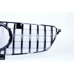 Grille compatible avec mercedes-benz gle w166 noir