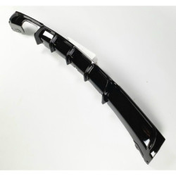 Diffusor passer til BMW F30 F31 3-serie blank sort