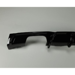 Diffuser compatibel met BMW F30 F31 3 serie glanzend zwart