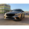 Решетка Mercedes C-класа W205 Facelift черен гланц (7)