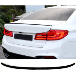 Kofferspoiler compatibel met BMW 5 serie G30 sedan glanzend zwart