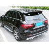 Spoiler de techo compatible con el SUV Mercedes-Benz GLC X253 negro brillante