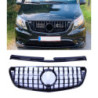 Γρίλια για Mercedes W447 Vito μαύρο Panamericana AMG GT look