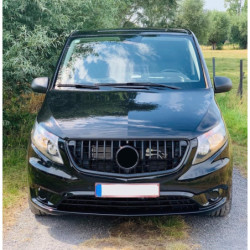 Решетка за Mercedes W447 Vito black Panamericana AMG GT look
