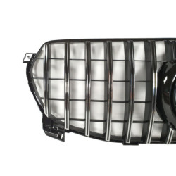 Grill panamericnana look for Mercedes GLE W167 chrome 2019-2023 without AMG line