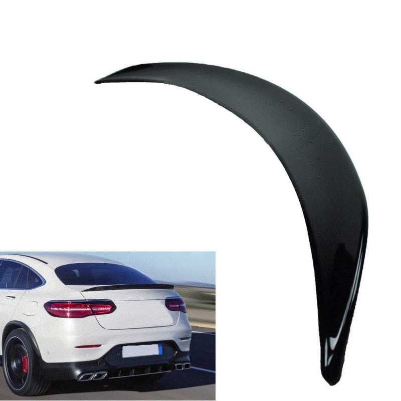 Kofferspoiler compatibel met Mercedes-Benz GLC C253 coupe glanzend zwart sportlook