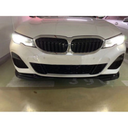 Conjunto de difusores para BMW Série 3 G20 M package preto brilhante