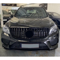 Grotelės Mercedes GLS AMG panamericana išvaizdos juodos spalvos