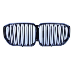 Grille rognons pour BMW X5 G05 2019+ double barres noir brillant