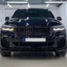 Nieru režģis BMW X5 G05 Pre-Facelift dubultās ribas spīdīgi melns (6)