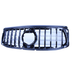 Grelha para Mercedes GLB X247 (2020-2023) preto brilhante GLB 35 AMG Panamericana look