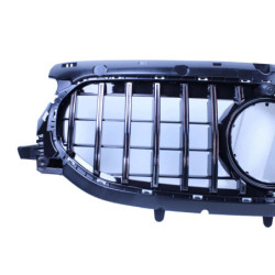 Grill compatible with Mercedes-Benz GLA H247 2020-2023 chrome with front camera