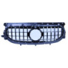 Grill compatibel met Mercedes-Benz GLA H247 2020-2023 glanzend zwart met frontcamera