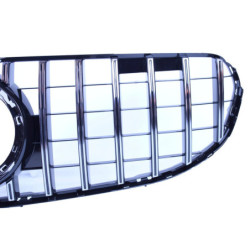 Grill compatible with mercedes-benz x253 c253 glc - glc coupe without amg line package chrome 2020+