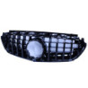 Grill compatible with Mercedes E63 2017-2019 gloss black