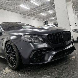 Решетка Mercedes E63 AMG 2017-2019 черен гланц W213 S213 (5)