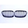 Grille rognons compatible avec BMW F20 F21 série 1 noir brillant double barres